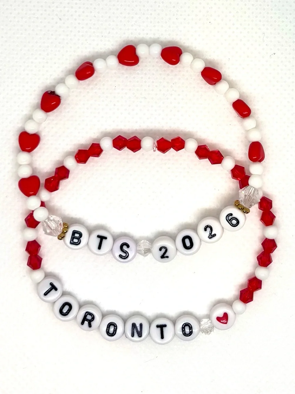(2pcs) BTS TORONTO 2026 BRACELET BUNDLE